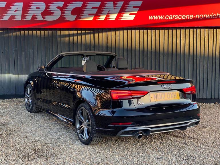 2017 Audi A3 1.6 TDI S Line 2dr CONVERTIBLE DIESEL Manual