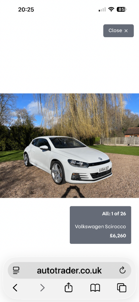 Vw scirocco 