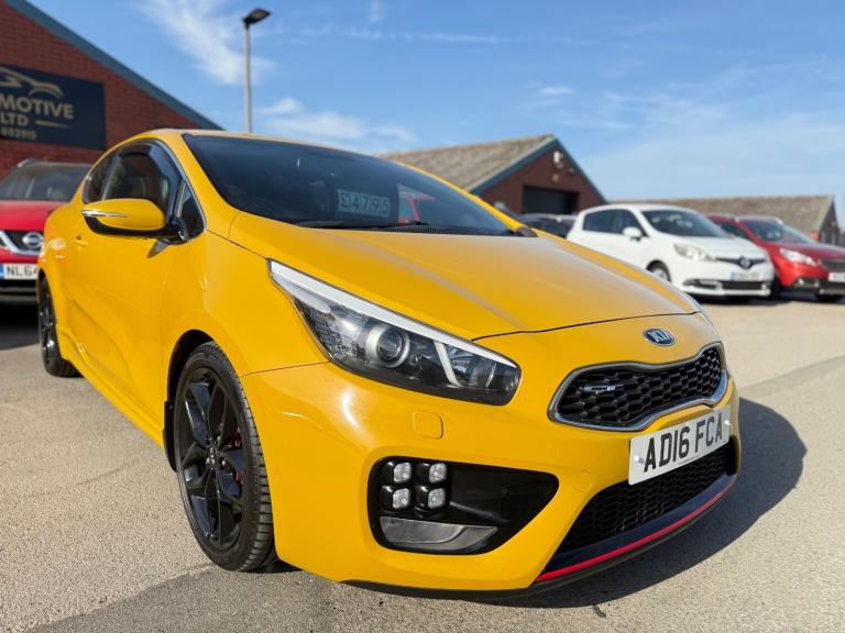 2016 Kia Pro Ceed 1.6T GDi GT 3dr HATCHBACK Petrol Manual