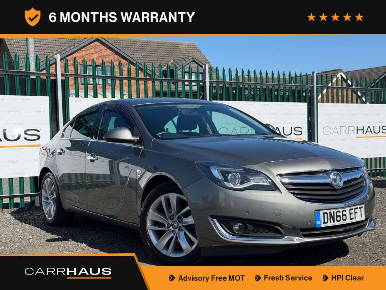 2016 Vauxhall Insignia 1.4 Insignia SRi Nav S/S 5dr Hatchback Petrol Manual