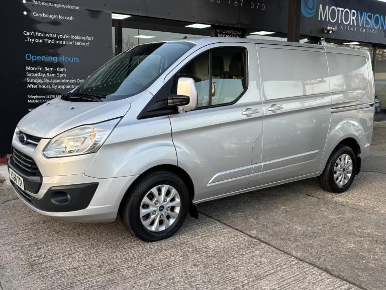 2017 Ford Transit Custom 2.0 TDCi 130ps Low Roof Limited Van PANEL VAN DIESEL Manual