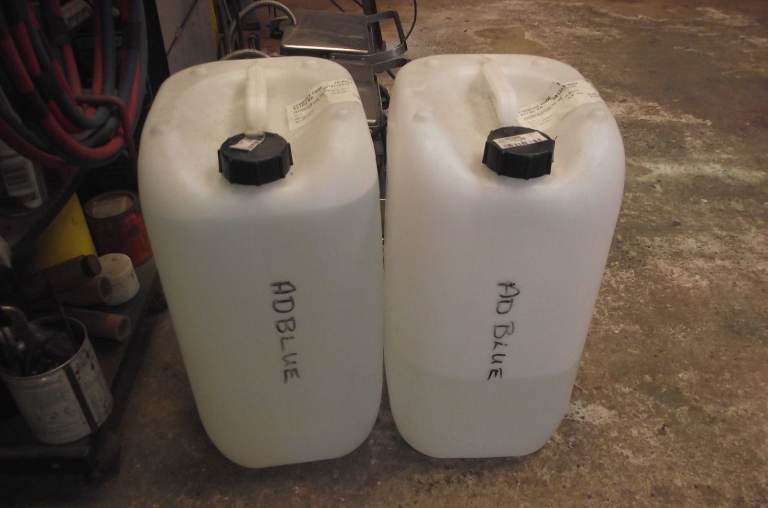 Free diesel ad blue. 25Litres