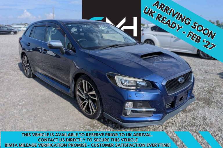 2015 Subaru Levorg 2.0 GT-S JDM Eyesight 4WD Estate Petrol Automatic