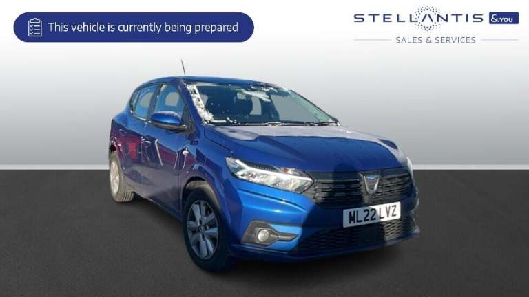 2022 Dacia Sandero 1.0 TCe Comfort Hatchback 5dr Petrol Manual Euro 6 (s/s) (90 ps) Hatchback Pet...