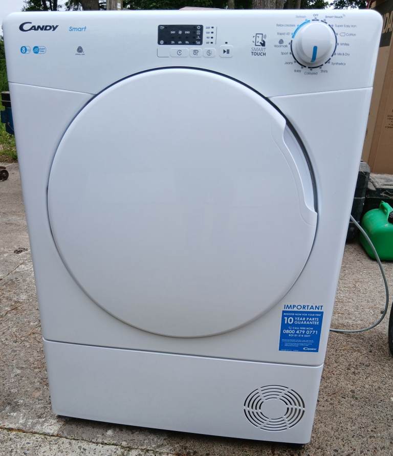 Candy Smart KSE C8LF NFC 8 KG Condenser Tumble Drier
