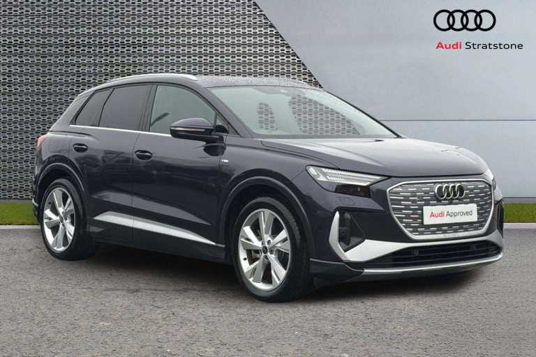 2025 Audi Q4 e-tron 150kW 40 63kWh S Line 5dr Auto [Leather/Tech Pack] SUV Electric Automatic