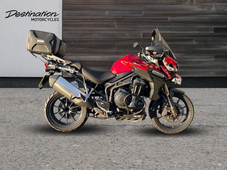 2014 Triumph Tiger EXPLORER 1215 Petrol red Manual
