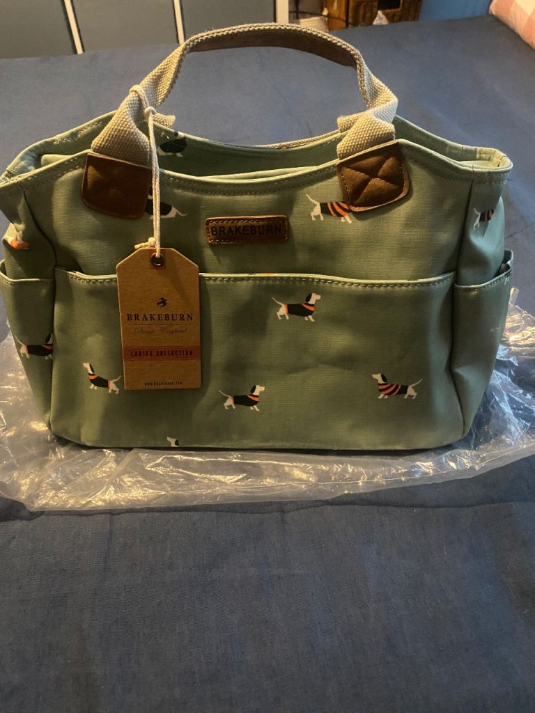 Brakeburn sausage dog bag, brand new with tags.