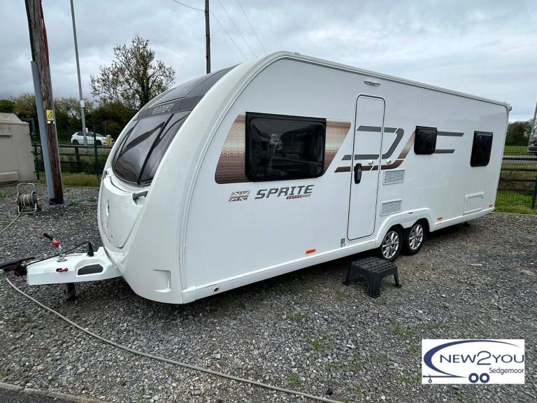 2022 Sprite SUPER QUATTRO FB - TWIN AXLE -6 Berth Caravan - STOCK S047 - REDUCED