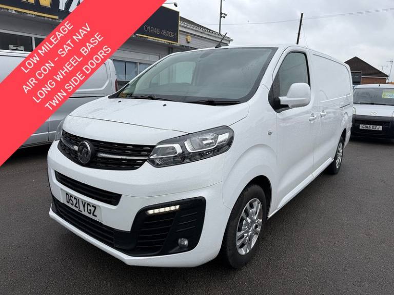 2021 Vauxhall Vivaro 1.5 Turbo D 2900 Sportive LWB AIR CON TWIN SIDE DOORS 5dr Diesel Manual L2  ...