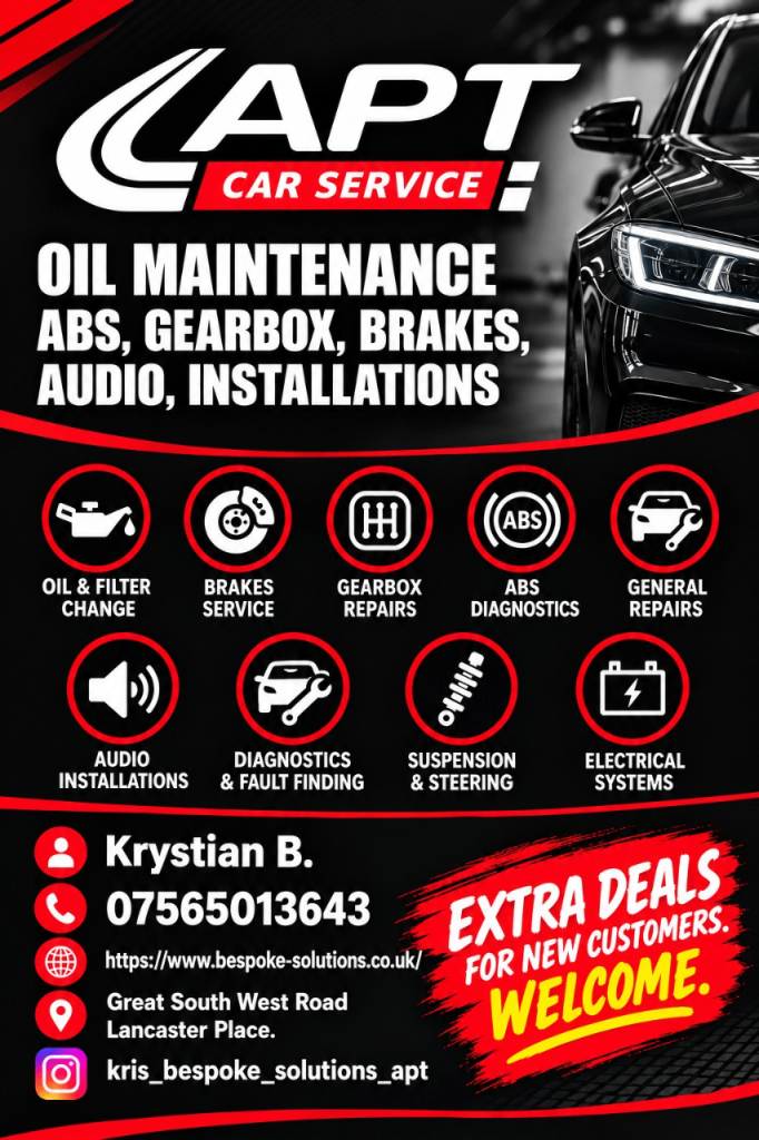 Mechanic. Car diagnostic. APT CAR SERVICE 