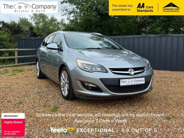 2013 Vauxhall Astra 1.6 16V SRi Sports Tourer Euro 5 5dr ESTATE Petrol Manual