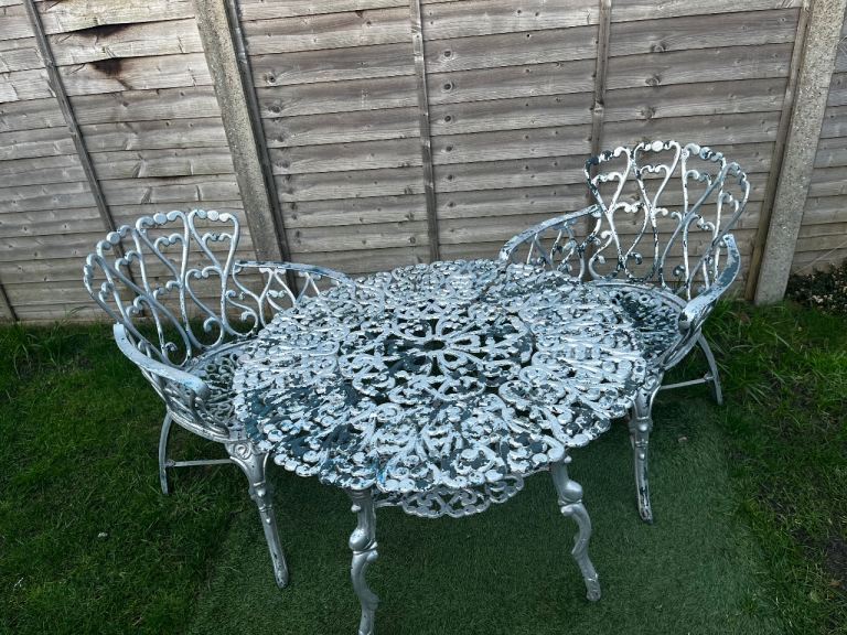 Garden table and chairs