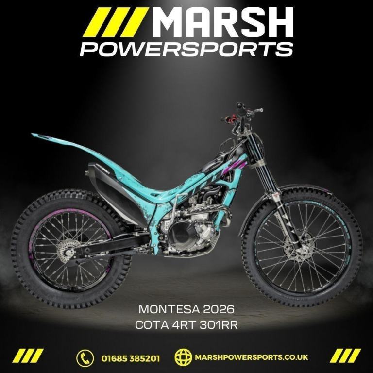 Montesa Cota 4RT 301RR 2026 - Montesa Main Dealer - BRAND NEW DESIGN