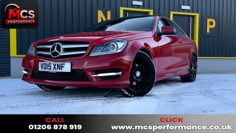 2015 Mercedes-Benz C Class 2.1 C250 CDI AMG Sport Edition Coupe 2dr Diesel G-Tronic+ Euro 5 (s/s)...