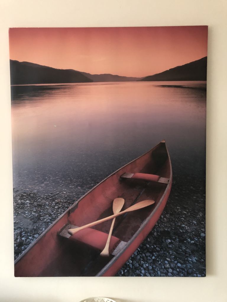 CANVAS - Rowing boat 