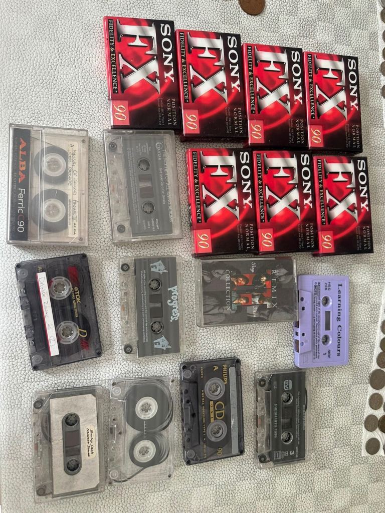 Job lot of cassettes 