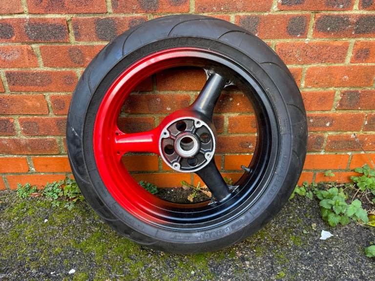 Kawasaki Zx6r - B1H B2H J1 J2 G1 G2 - fully refurbished rear wheel