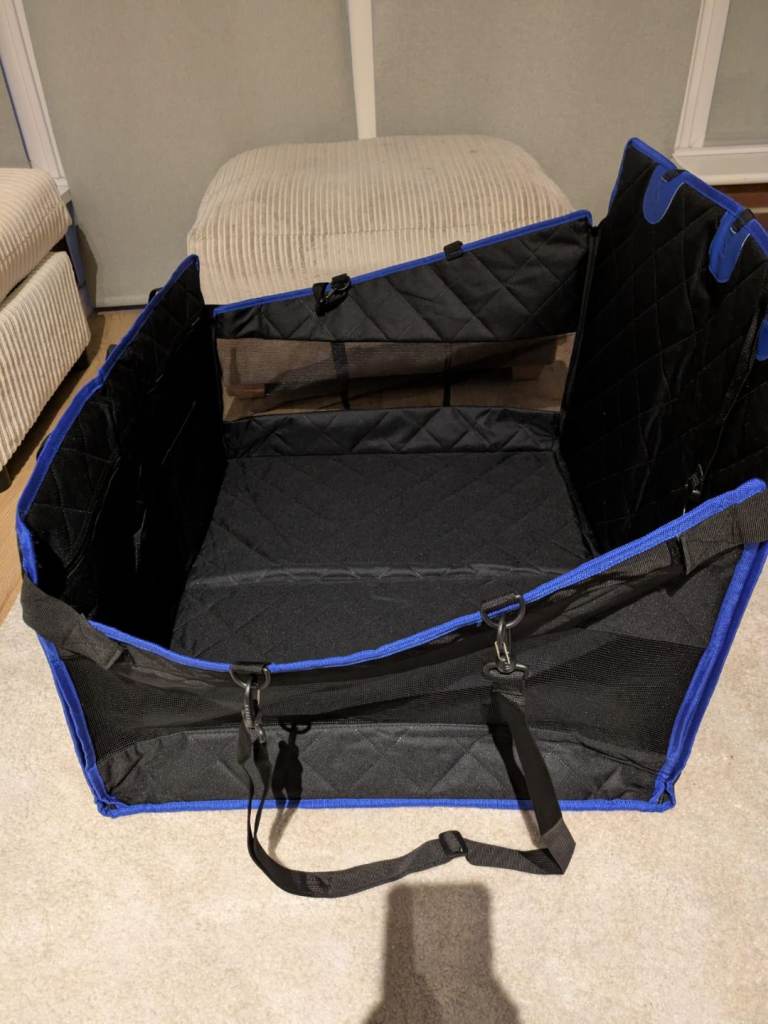 Dog Car Seat Cover and Carry Case - Never Used - Great Condition