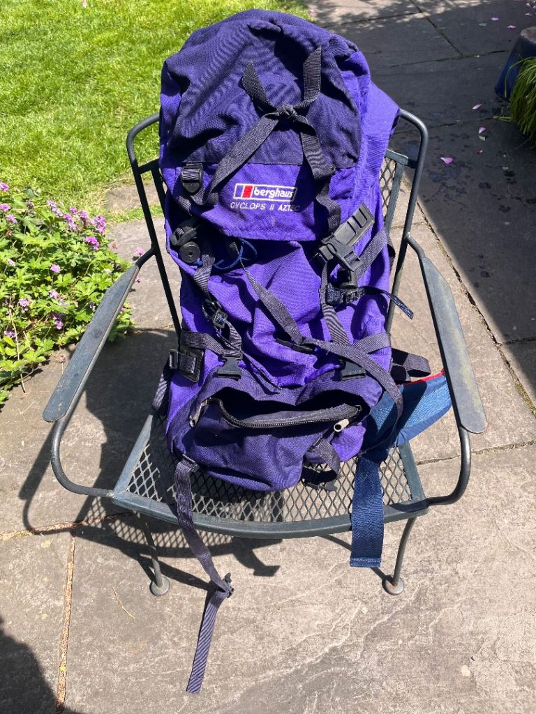 Berghaus Large Purple & Blue Rucksack – Good Condition