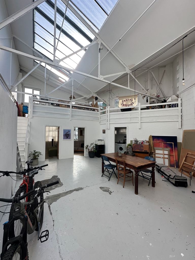 Converted Warehouse Live / Work Space (long term sublet)