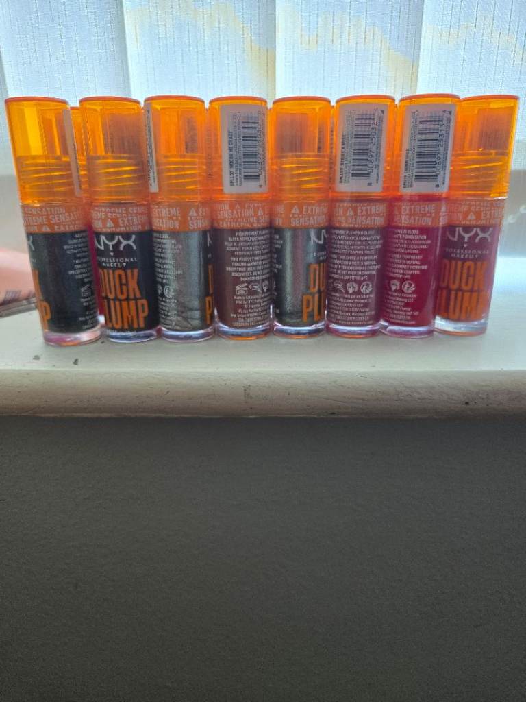 NYX Duck Plump Lip Gloss - Various Shades, Brand New