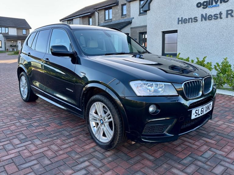2011 BMW X3 Xdrive20d M Sport Black Manual 4x4 MOTd