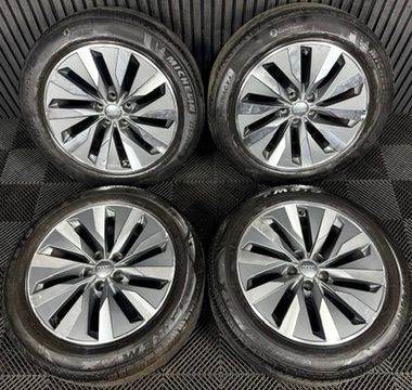 18'' GENUINE AUDI A6 C8 10 SPOKE DC ALLOY WHEELS TYRES ALLOYS
