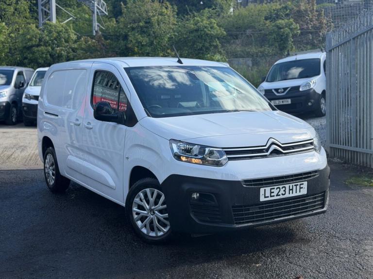 2023 Citroen Berlingo 1.5 BlueHDi 950Kg Driver Edition 100ps 6 Speed S/S PANEL VAN DIESEL Manual