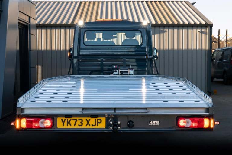 ALUMINIUM RECOVERY TRUCK BODY AMS E-BODY BEAVERTAIL CAR TRANSPORTER