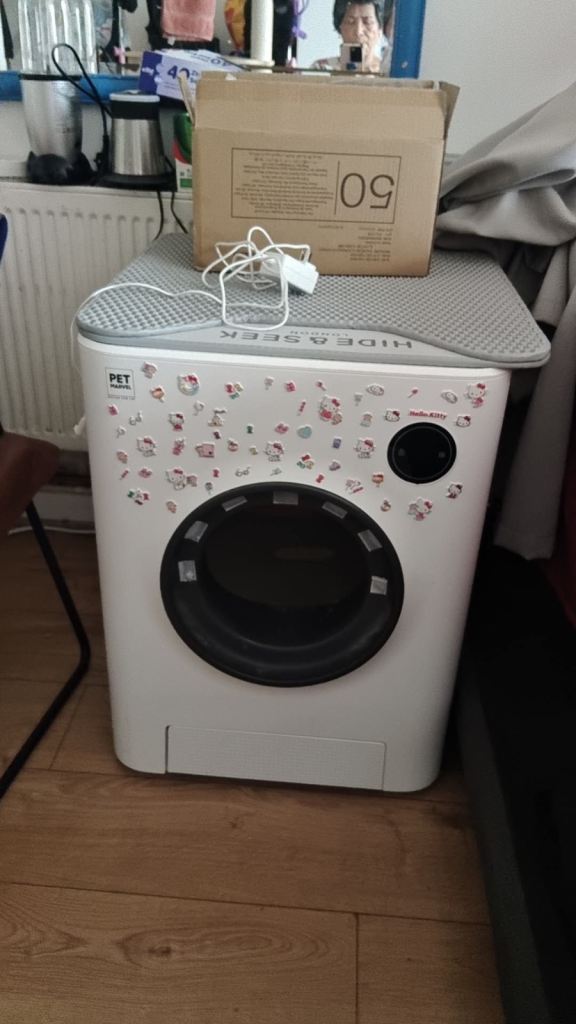 Electric large cat little box