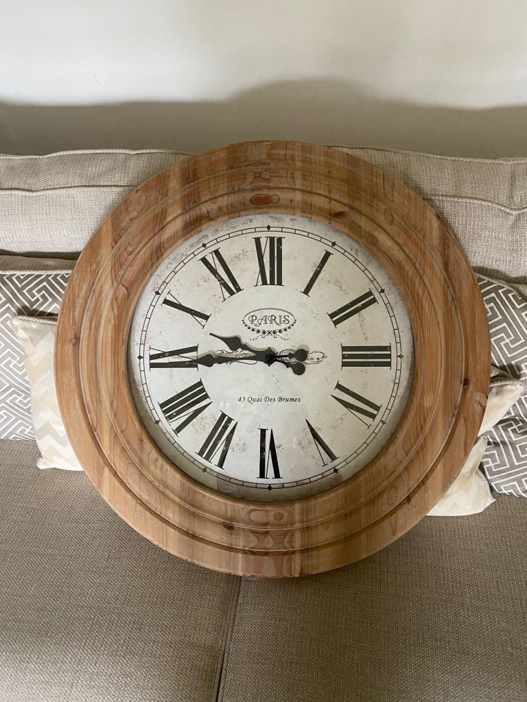 image for Oak Furniture Land Wall Clock