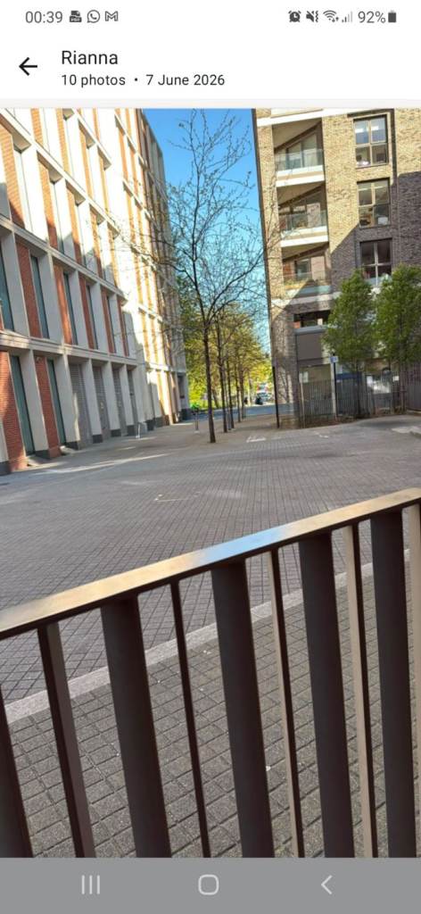 Two bed newly built ground floor in SW londonfor three bed