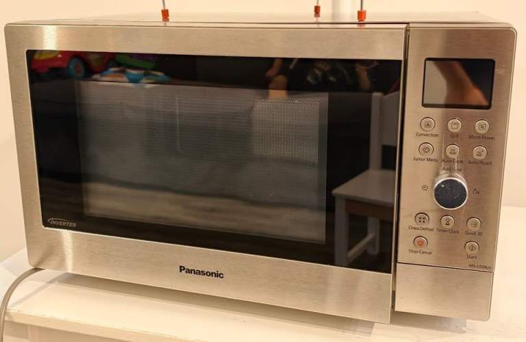 Panasonic NN-CD58JSBPQ Combination Microwave Oven, 27L, Stainless Steel
