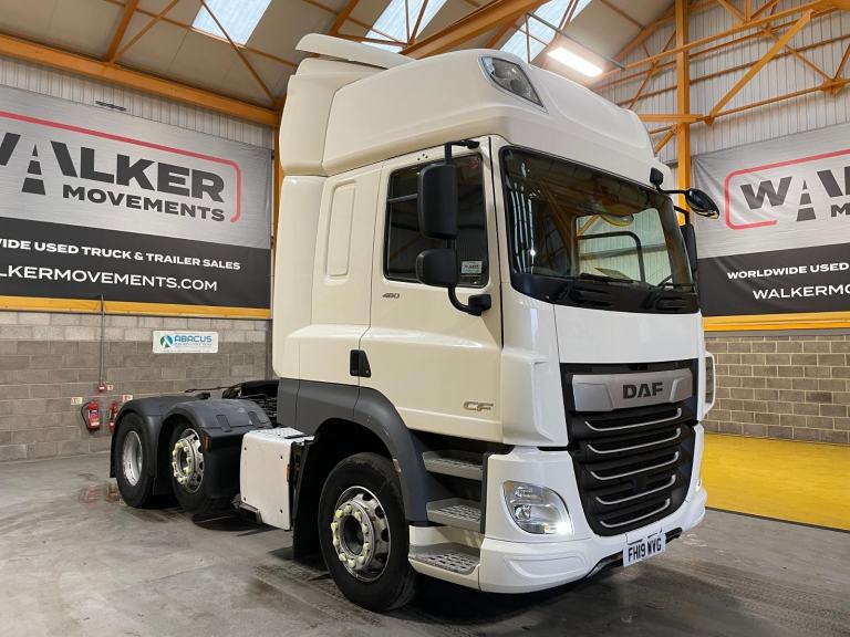 DAF CF480 *EURO 6* SPACE CAB 6X2 TRACTOR UNIT – 2019 – FH19 WVG