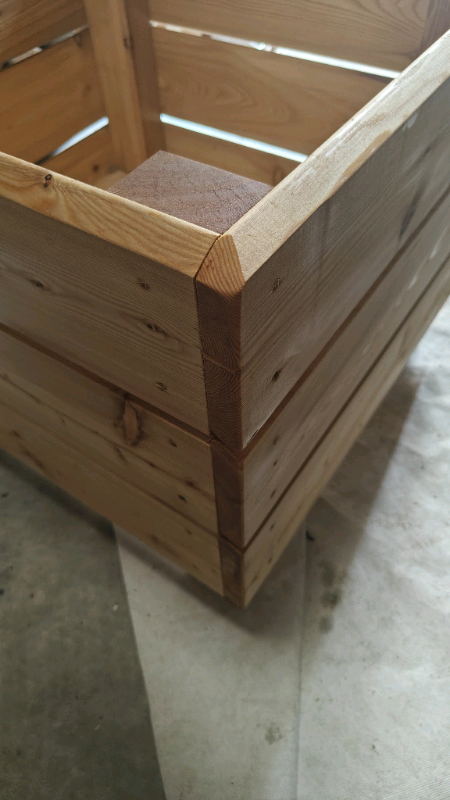Planters from siberian Larch