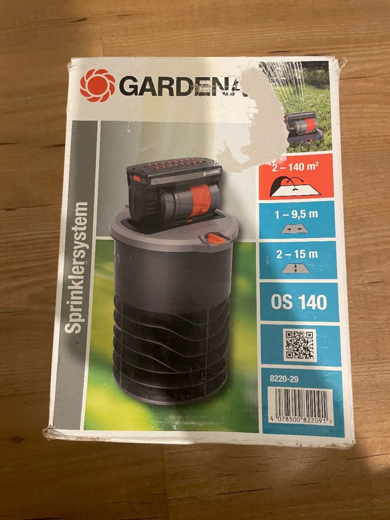 GARDENA Sprinkler System OS 140 – New in Box
