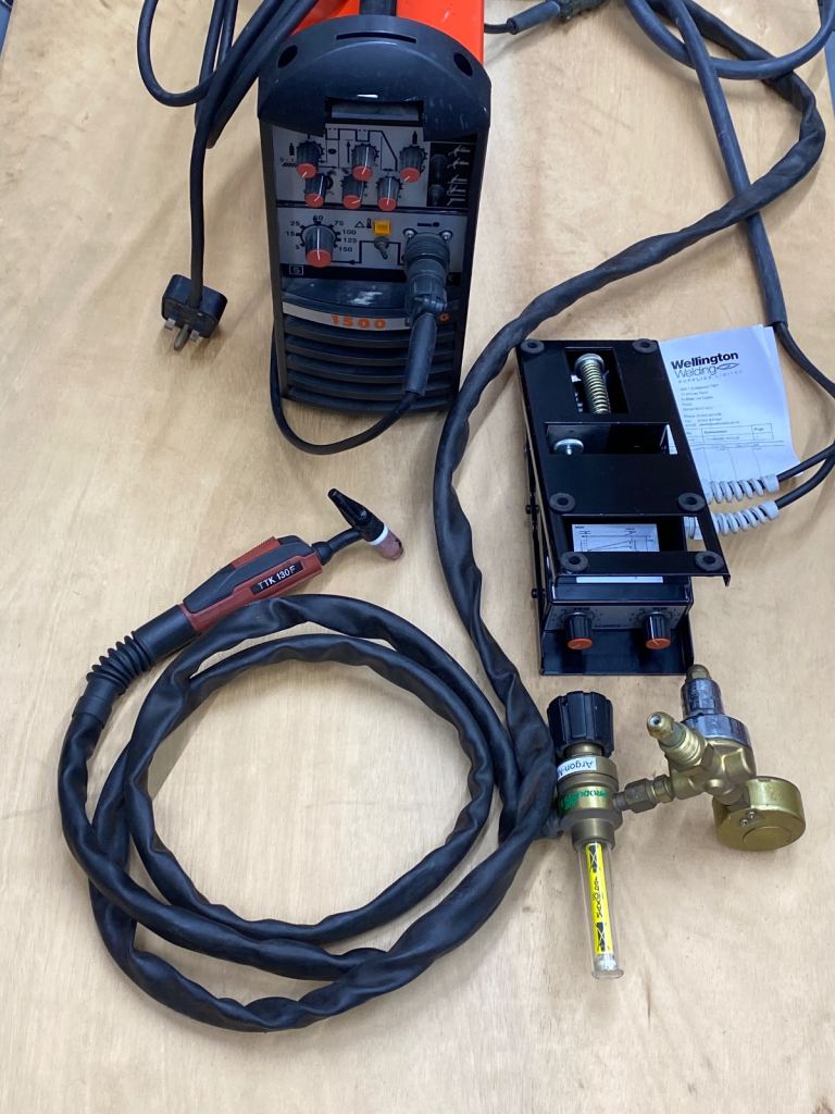 Kempi MasterTig 1500 Tig Welder with foot pedal