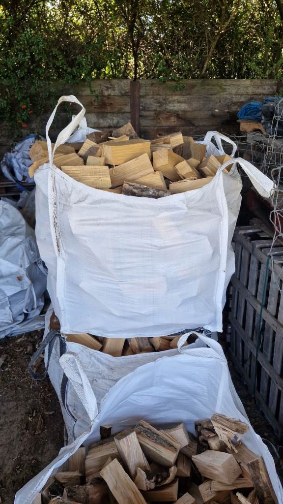 Kiln Dried Hardwood Logs - Bulk Bag - IN STOCK