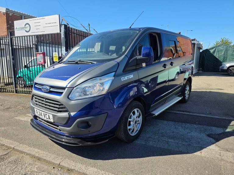 2014 FORD TRANSIT CUSTOM 2.2 LTD CHAIN ENGINE LOW MILES DAY/VAN OR WORK VAN WOW