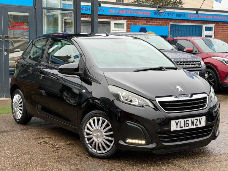 2016 Peugeot 108 1.0 Active Hatchback 3dr Petrol Manual Euro 6 (68 ps) HATCHBACK Petrol Manual