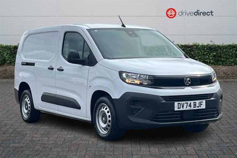 Vauxhall Combo 1.5 Turbo D 2300 Prime XL Panel Van 6dr Diesel Manual LWB Euro 6 (s/s) (100 Panel ...