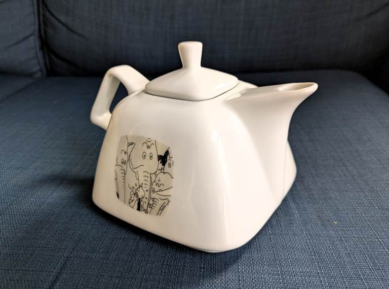 Tintin teapot