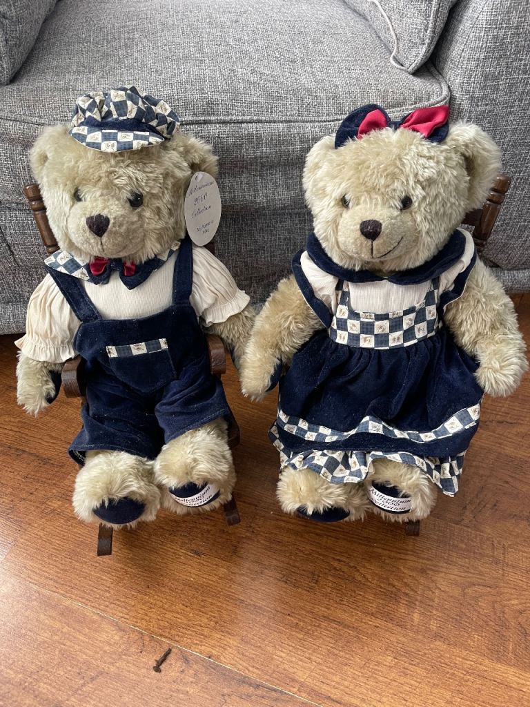 Vintage millennium teddy bears
