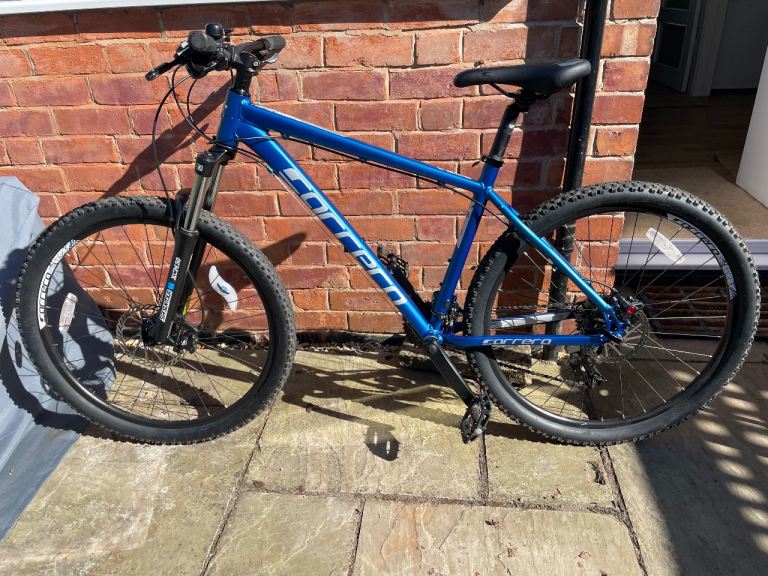 Blue Carrera Vulcan men's mountain bike