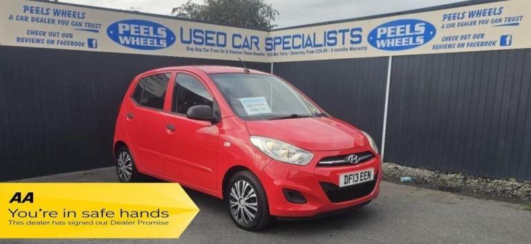 2013 13 HYUNDAI I10 1.2 CLASSIC HATCHBACK 5DR PETROL MANUAL EURO 5