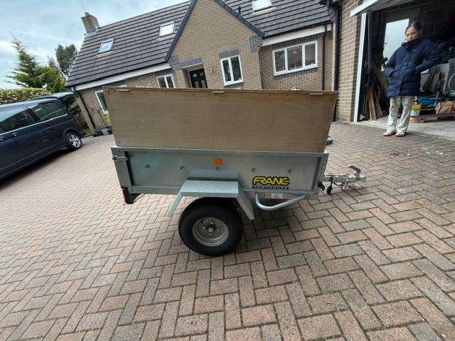 Large camping trailer Franc Remorques