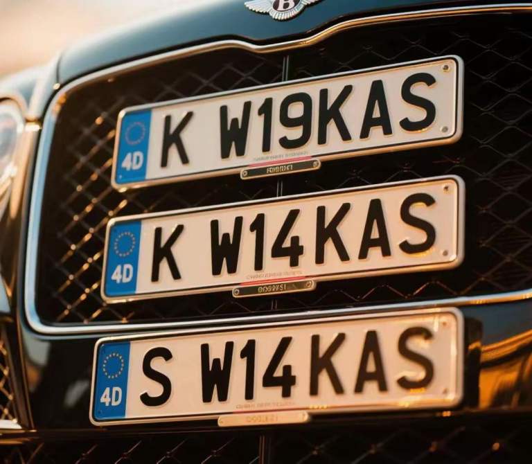 WAKAS private number plate
