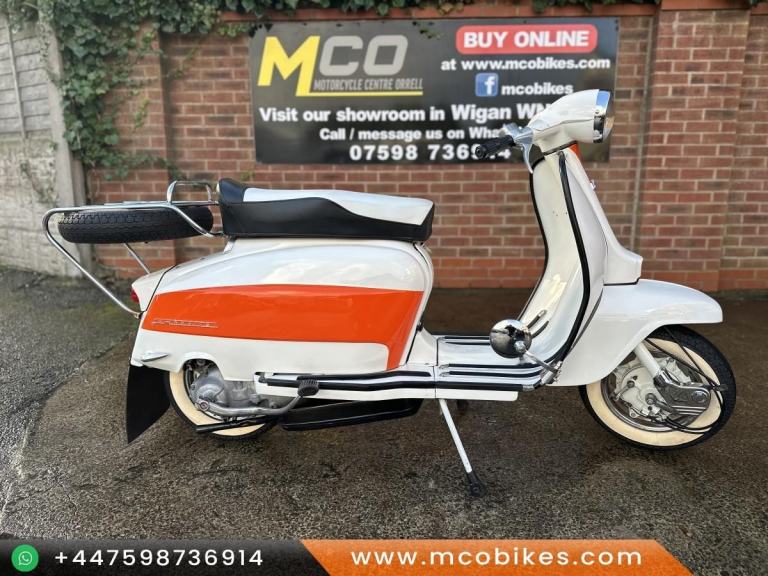 Lambretta LI 125 1965 model regd UK 2008