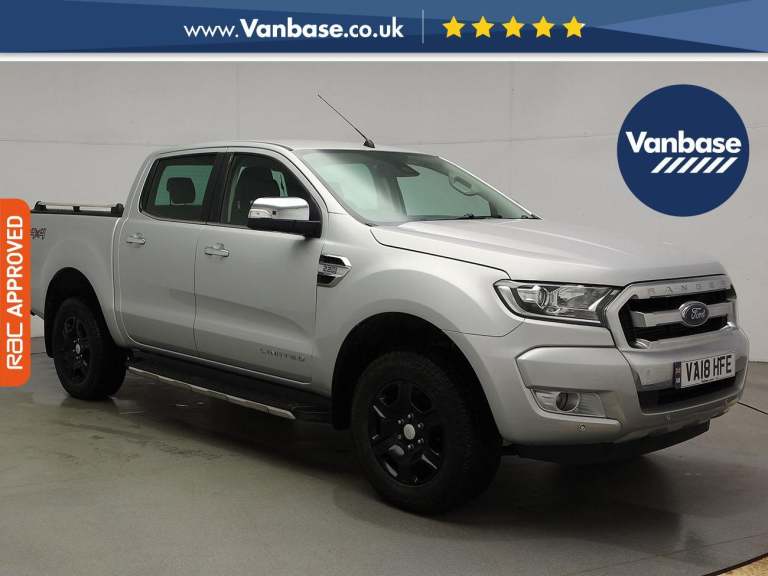 2018 Ford Ranger 2.2 TDCi Limited 1 Pickup Double Cab 4dr Diesel Manual 4WD Euro 5 (s/s) (Ec Pick...